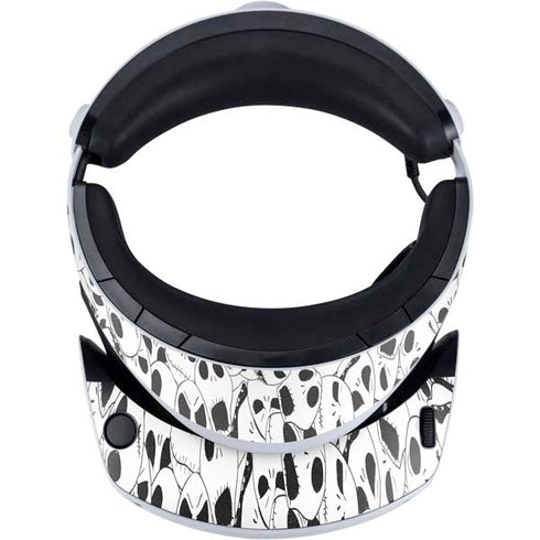 Disney The Nightmare Before Christmas Jack Skellington Pattern PlayStation VR2 Skin