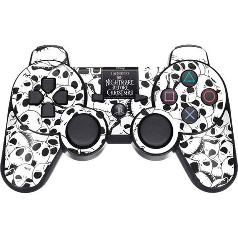 Disney The Nightmare Before Christmas Jack Skellington Pattern PS3 Dual Shock wireless controller Skin