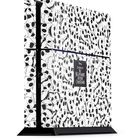 Disney The Nightmare Before Christmas Jack Skellington Pattern PS4 Console Skin