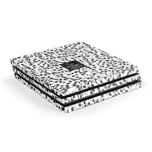 Disney The Nightmare Before Christmas Jack Skellington Pattern PS4 Pro Console Skin