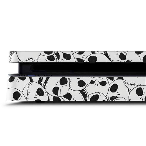 Disney The Nightmare Before Christmas Jack Skellington Pattern PS4 Slim Skin