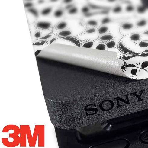 Disney The Nightmare Before Christmas Jack Skellington Pattern PS4 Slim Bundle Skin