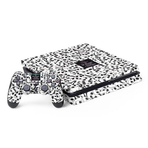 Disney The Nightmare Before Christmas Jack Skellington Pattern PS4 Slim Bundle Skin