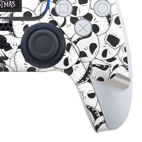 Disney The Nightmare Before Christmas Jack Skellington Pattern PS5 Controller Skin