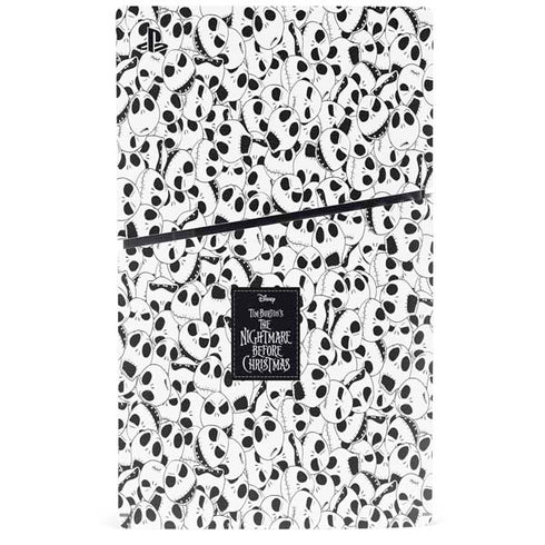 Disney The Nightmare Before Christmas Jack Skellington Pattern PS5 Slim Disk Bundle Skin