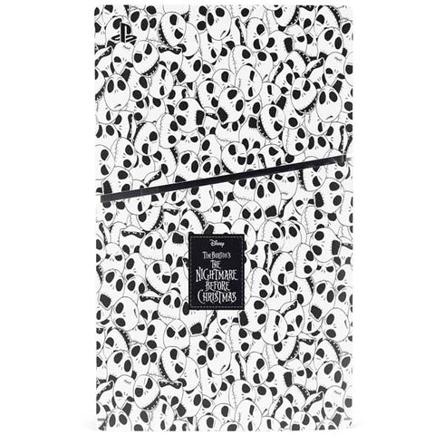 Disney The Nightmare Before Christmas Jack Skellington Pattern PS5 Slim Digital Edition Console Skin