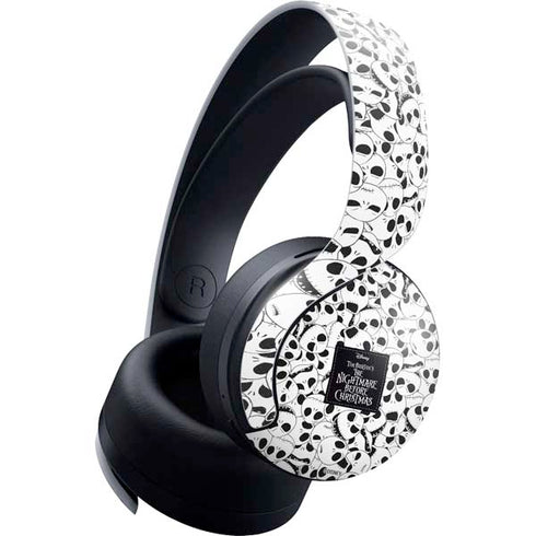 Disney The Nightmare Before Christmas Jack Skellington Pattern PULSE 3D Wireless Headset for PS5 Skin
