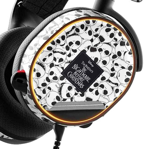 Disney The Nightmare Before Christmas Jack Skellington Pattern SteelSeries Arctis 3 Skin