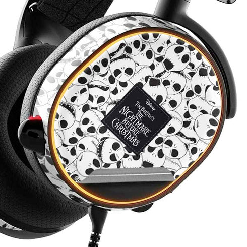 Disney The Nightmare Before Christmas Jack Skellington Pattern SteelSeries Arctis 5 Skin