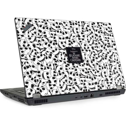 Disney The Nightmare Before Christmas Jack Skellington Pattern Lenovo ThinkPad Skin