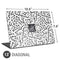 Disney The Nightmare Before Christmas Jack Skellington Pattern Universal Laptop 13in (10.6 x 7.6in) Skin