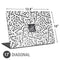 Disney The Nightmare Before Christmas Jack Skellington Pattern Universal Laptop 17in (13.8 x 10in) Skin