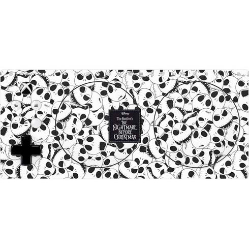 Disney The Nightmare Before Christmas Jack Skellington Pattern Xbox Adaptive Controller Skin