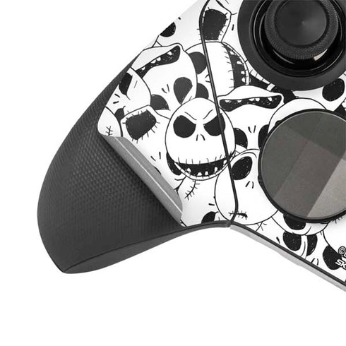 Disney The Nightmare Before Christmas Jack Skellington Pattern Xbox Elite Wireless Controller Series 2 Skin
