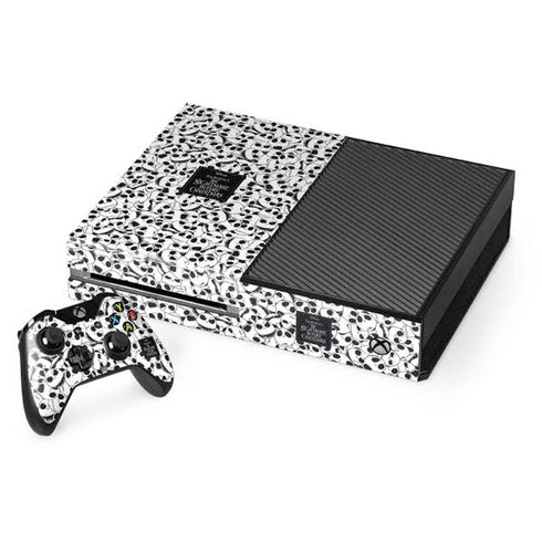 Disney The Nightmare Before Christmas Jack Skellington Pattern Xbox One Console and Controller Bundle Skin