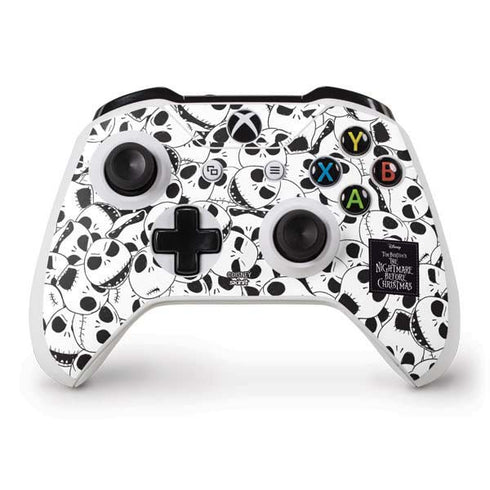 Disney The Nightmare Before Christmas Jack Skellington Pattern Xbox One S Controller Skin