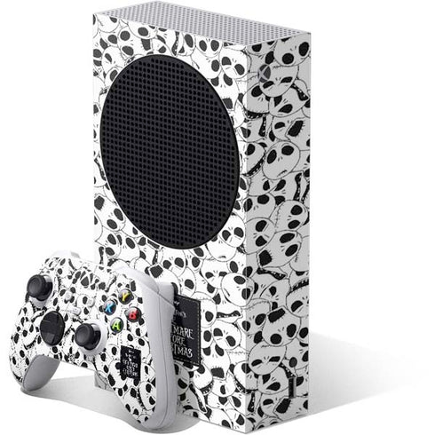 Disney The Nightmare Before Christmas Jack Skellington Pattern Xbox Series S Skins