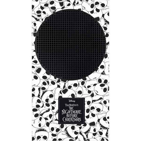 Disney The Nightmare Before Christmas Jack Skellington Pattern Xbox Series S Console Skin