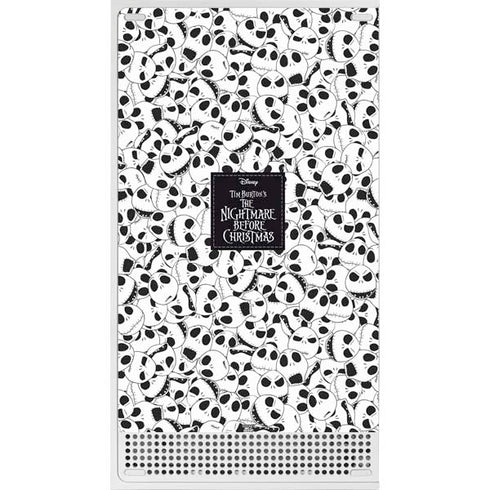 Disney The Nightmare Before Christmas Jack Skellington Pattern Xbox Series S Console Skin
