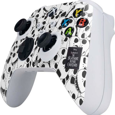 Disney The Nightmare Before Christmas Jack Skellington Pattern Xbox Series S Controller Skin