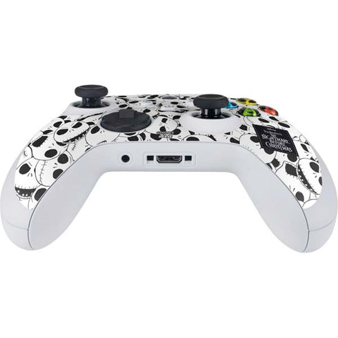 Disney The Nightmare Before Christmas Jack Skellington Pattern Xbox Series S Controller Skin