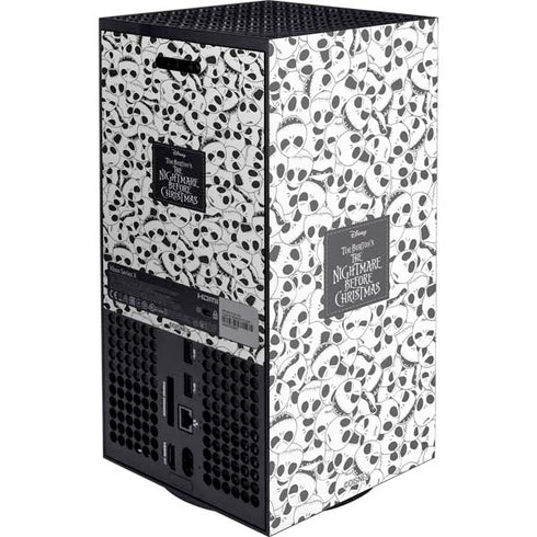 Disney The Nightmare Before Christmas Jack Skellington Pattern Xbox Series X Console Skin