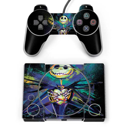 Disney The Nightmare Before Christmas Jack Skellington Art PlayStation Classic Bundle Skin
