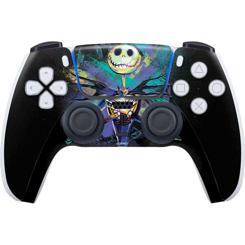 Disney The Nightmare Before Christmas Jack Skellington Art PS5 Controller Skin