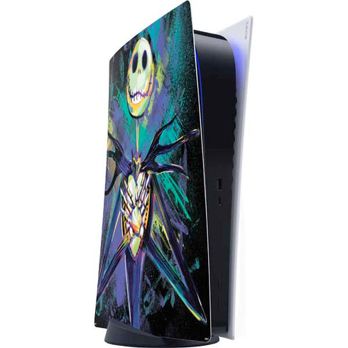 Disney The Nightmare Before Christmas Jack Skellington Art PS5 Digital Edition Console Skin