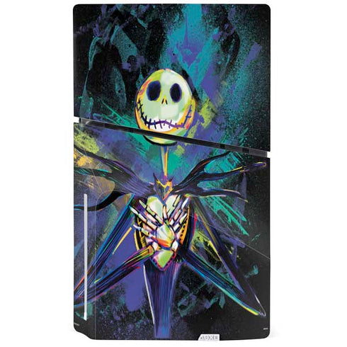Disney The Nightmare Before Christmas Jack Skellington Art PS5 Slim Disk Bundle Skin