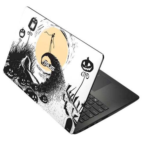 Disney The Nightmare Before Christmas Jack on Spiral Hill Art Asus X502CA 15.6 Skin
