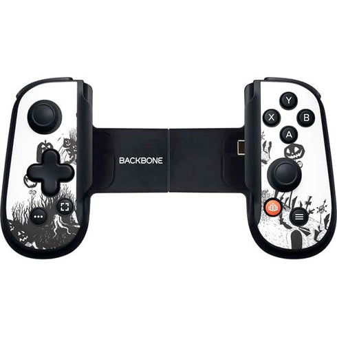 Disney The Nightmare Before Christmas Jack on Spiral Hill Art Backbone One for iPhone Game Controller Skin