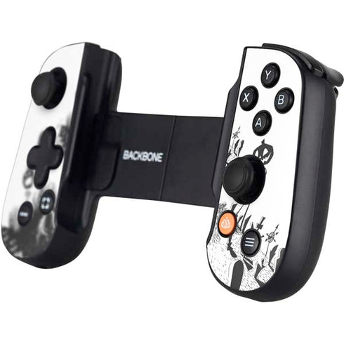 Disney The Nightmare Before Christmas Jack on Spiral Hill Art Backbone One for iPhone Game Controller Skin