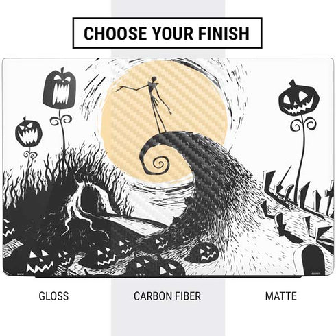 Disney The Nightmare Before Christmas Jack on Spiral Hill Art Dell Vostro Skin