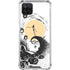 Disney The Nightmare Before Christmas Jack on Spiral Hill Art Galaxy A12 Clear Case