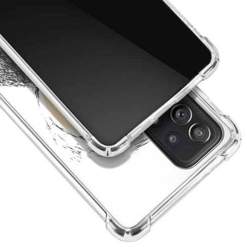 Disney The Nightmare Before Christmas Jack on Spiral Hill Art Galaxy A52 5G Clear Case