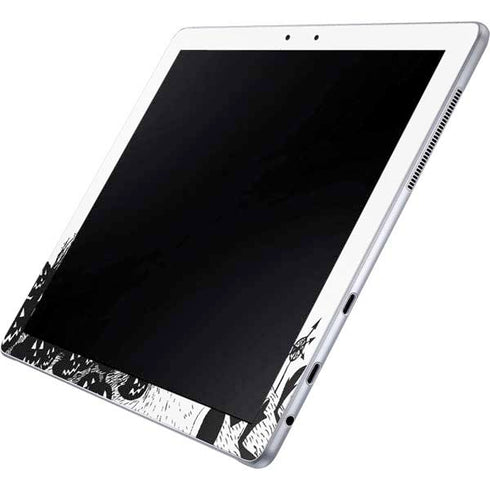 Disney The Nightmare Before Christmas Jack on Spiral Hill Art Galaxy Book 12in Skin