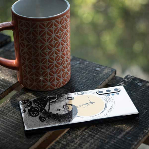 Disney The Nightmare Before Christmas Jack on Spiral Hill Art Galaxy Note 10 Plus Skin