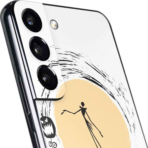 Disney The Nightmare Before Christmas Jack on Spiral Hill Art Galaxy S22 Skin