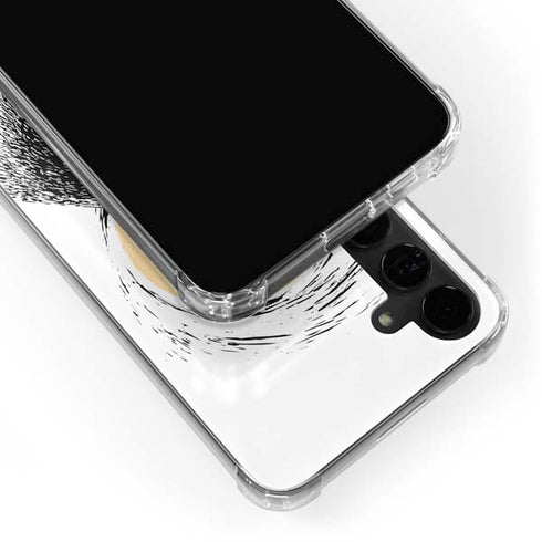 Disney The Nightmare Before Christmas Jack on Spiral Hill Art Galaxy S24 Plus Clear Case