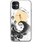 Disney The Nightmare Before Christmas Jack on Spiral Hill Art iPhone 11 Clear Case