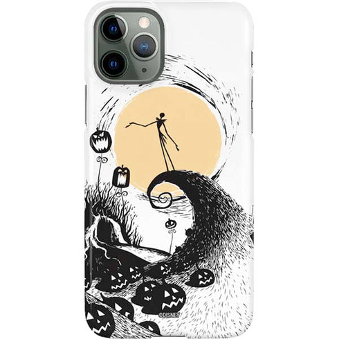 Disney The Nightmare Before Christmas Jack on Spiral Hill Art iPhone 11 Pro Lite Case