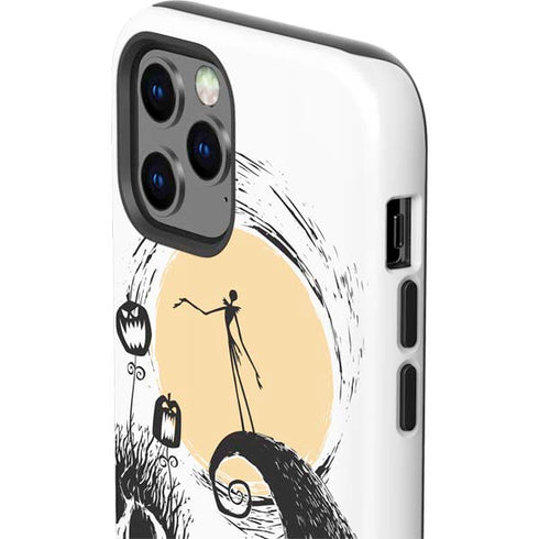 Disney The Nightmare Before Christmas Jack on Spiral Hill Art iPhone 12 Pro Max Impact Case