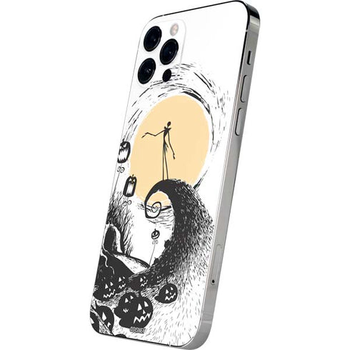 Disney The Nightmare Before Christmas Jack on Spiral Hill Art iPhone 12 Pro Max Skin