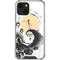 Disney The Nightmare Before Christmas Jack on Spiral Hill Art iPhone 14 Clear Case