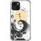 Disney The Nightmare Before Christmas Jack on Spiral Hill Art iPhone 15 Plus Clear Case