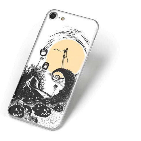 Disney The Nightmare Before Christmas Jack on Spiral Hill Art iPhone 7 Skin