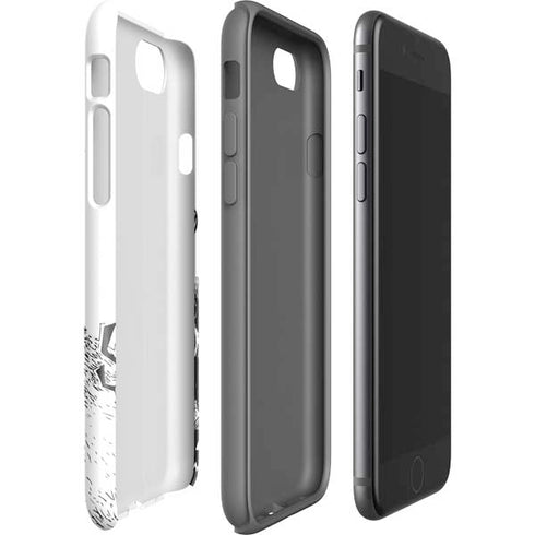 Disney The Nightmare Before Christmas Jack on Spiral Hill Art iPhone SE (2nd & 3rd Gen) Pro Case