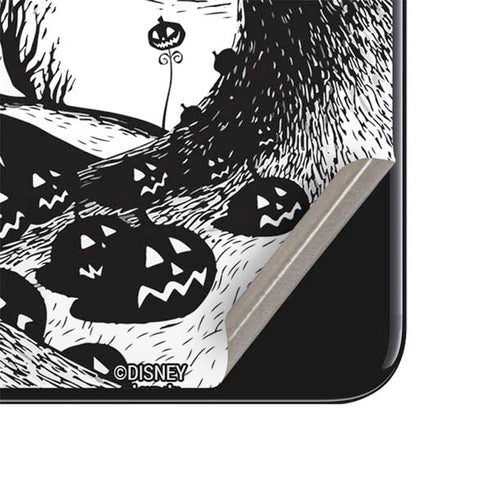 Disney The Nightmare Before Christmas Jack on Spiral Hill Art iPhone SE (2nd & 3rd Gen) Skin