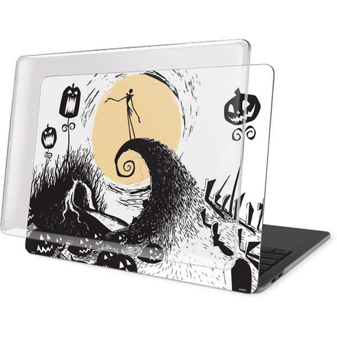 Disney The Nightmare Before Christmas Jack on Spiral Hill Art MacBook Pro 16in (2019-20) Case plus Skin